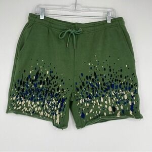 The Hundreds Sweat‎ Short Paint Splatter 6" Drawstring Casual Everyday NEW